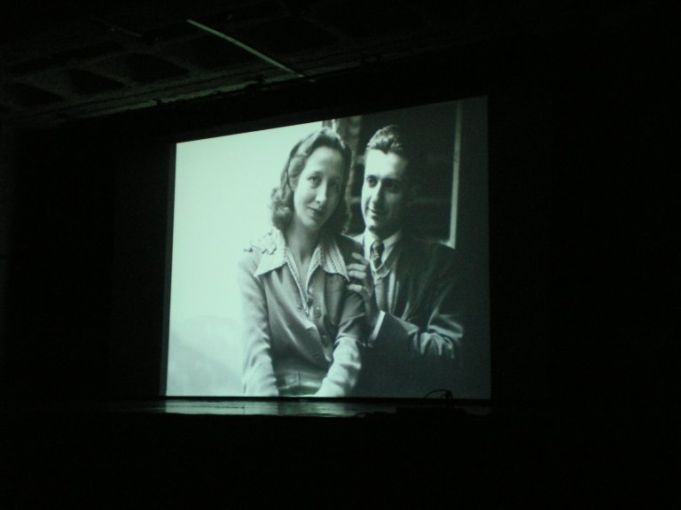 Lipatti and his wife Madeleine in the documentary film