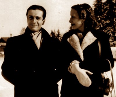 with his wife Madeleine