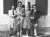 with his wife Madeleine and Frank Martin and his wife