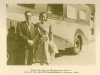 with his wife Madeleine in front of EMI's recording car, Geneva, July 1950